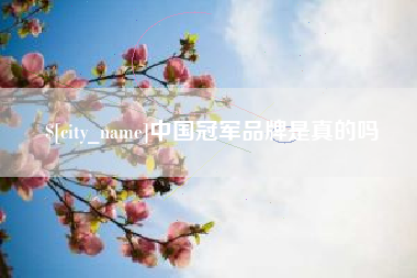 安溪中国冠军品牌是真的吗