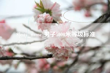 安溪男子5000米等级标准