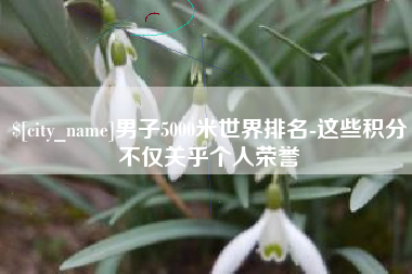 安溪男子5000米世界排名-这些积分不仅关乎个人荣誉