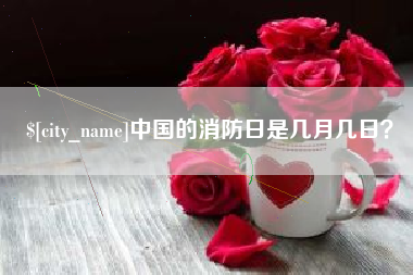 安溪中国的消防日是几月几日？