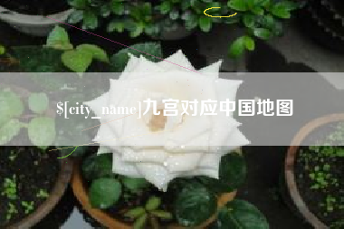 安溪九宫对应中国地图