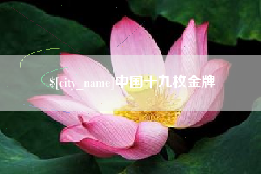 安溪中国十九枚金牌