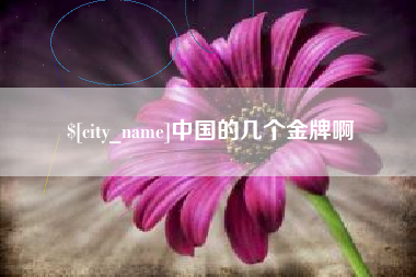 安溪中国的几个金牌啊