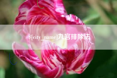 安溪九宫排除法