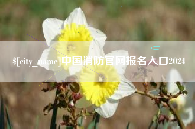 安溪中国消防官网报名入口2024