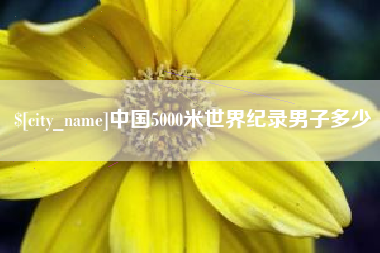 安溪中国5000米世界纪录男子多少
