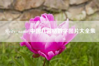 安溪中国九宫格数字图片大全集