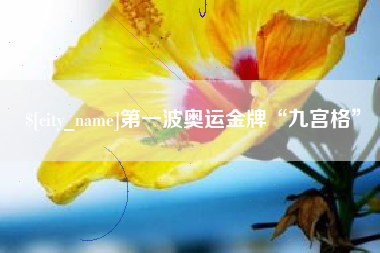 安溪第一波奥运金牌“九宫格”