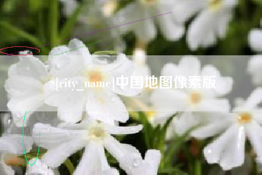 安溪中国地图像素版