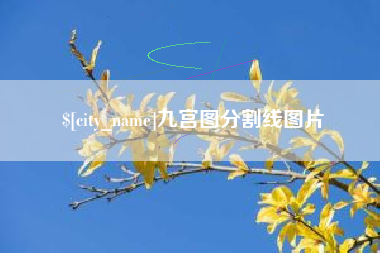 安溪九宫图分割线图片