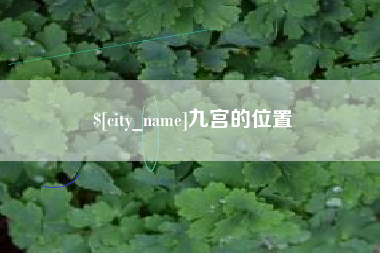 安溪九宫的位置