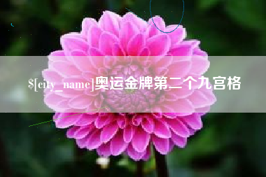 安溪奥运金牌第二个九宫格