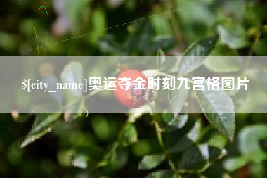 安溪奥运夺金时刻九宫格图片